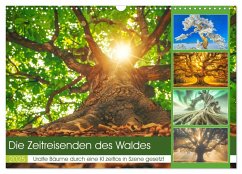 Die Zeitreisenden des Waldes (Wandkalender 2025 DIN A3 quer), CALVENDO Monatskalender