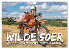 Wilde50er (Wandkalender 2025 DIN A4 quer), CALVENDO Monatskalender