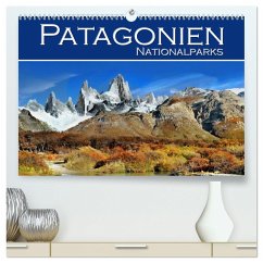 Patagonien NationalParks (hochwertiger Premium Wandkalender 2025 DIN A2 quer), Kunstdruck in Hochglanz