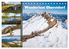 Wanderlust Oberstdorf (Tischkalender 2025 DIN A5 quer), CALVENDO Monatskalender