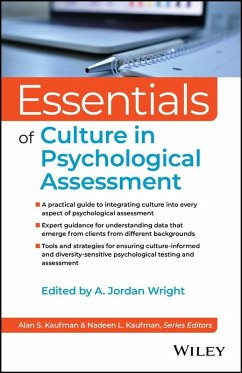 Cover Essentials of Culture in Psychological Assessment