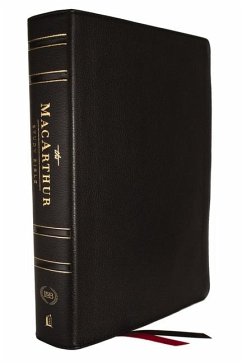 MacArthur Study Bible 2nd Edition: Unleashing God's Truth One Verse at a Time (Lsb, Black Genuine Leather, Comfort Print) - MacArthur, John F