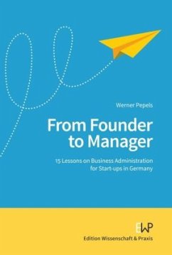 From Founder to Manager. - Pepels, Werner