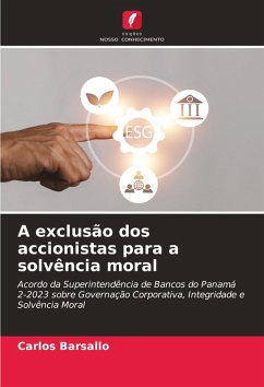 Cover A exclusão dos accionistas para a solvência moral
