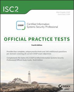 (ISC)2 CISSP Certified Information Systems Security Professional Official Practice Tests - Chapple, Mike (University of Notre Dame); Seidl, David