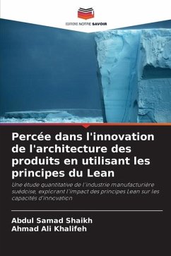 Percée dans l'innovation de l'architecture des produits en utilisant les principes du Lean - Shaikh, Abdul Samad;Khalifeh, Ahmad Ali