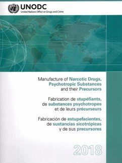 Manufacture of Narcotic Drugs, Psychotropic Substances and Their Precursors 2018 - United Nations