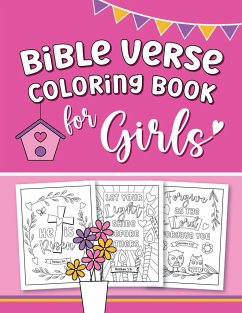 Bible Verse Coloring Book for Girls - The Joyful Way Books