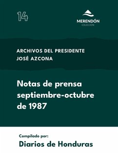 Notas de prensa septiembre-octubre 1987 - de Honduras, Diarios