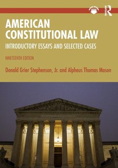 Cover American Constitutional Law