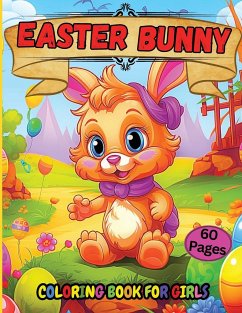 Easter Bunny Coloring Book for Girls - Tobba