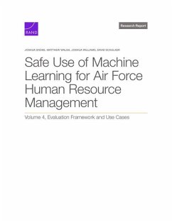 Safe Use of Machine Learning for Air Force Human Resource Management - Snoke, Joshua; Walsh, Matthew; Williams, Joshua