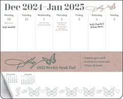 Dolly Parton 2025 Weekly Desk Pad Calendar - Publishing, Andrews Mcmeel