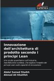 Innovazione dell'architettura di prodotto secondo i principi Lean