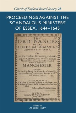 Proceedings against the 'scandalous ministers' of Essex, 1644-1645 - Hart, Graham