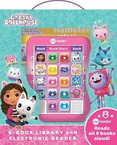 DreamWorks Gabby's Dollhouse: Me Reader 8-Book Library and Electronic Reader Sound Book Set - Pi Kids