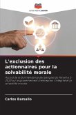 L'exclusion des actionnaires pour la solvabilité morale