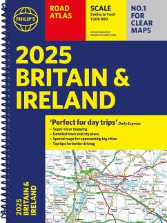 2025 Philip's Road Atlas Britain and Ireland - Philip's Maps