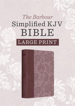 Barbour Simplified Kjv--Large Print [Plum & Paisley] - Hudson, Christopher D