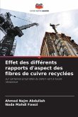 Effet des différents rapports d'aspect des fibres de cuivre recyclées