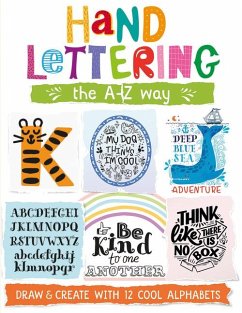 Hand Lettering the A-Z Way - Golding, Elizabeth