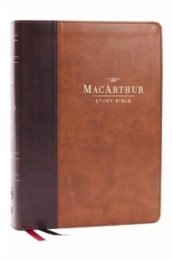 MacArthur Study Bible 2nd Edition: Unleashing God's Truth One Verse at a Time (Lsb, Brown Leathersoft, Comfort Print, Thumb Indexed) - MacArthur, John F