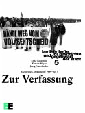 Zur Verfassung. Recherchen, Dokumente 1989-2017 (eBook, PDF)