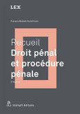 Recueil : Droit pénal et procédure pénale (eBook, PDF)