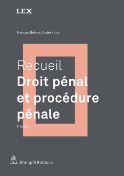 Recueil : Droit pénal et procédure pénale (eBook, PDF) - Bohnet, François; Kuhn, André