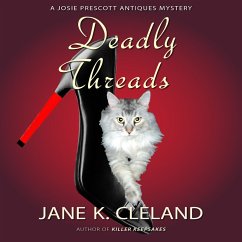 Deadly Threads (MP3-Download) - Cleland, Jane K.