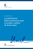 La substitution fidéicommissaire pour le surplus, analyse de droit suisse (eBook, PDF)