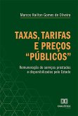 Taxas, tarifas e preços 