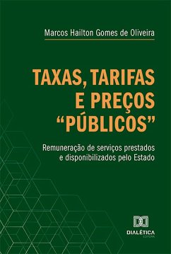 Taxas, tarifas e preços 
