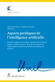 Aspects juridiques de l'intelligence artificielle (eBook, PDF)