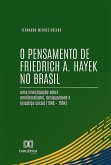 O Pensamento de Friedrich A. Hayek no Brasil (eBook, ePUB)