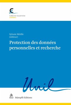 Cover Protection des données personnelles et recherche120 (eBook, PDF)