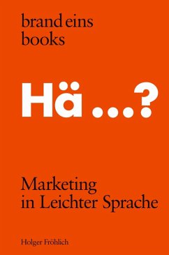 Marketing in Leichter Sprache (eBook, ePUB) - Fröhlich, Holger