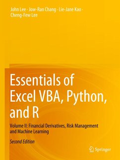 Essentials of Excel VBA, Python, and R - Lee, John;Chang, Jow-Ran;Kao, Lie-Jane