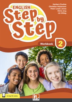 ENGLISH Step by Step 2, Workbook + E-BOOK+ (LP 2023) - Puchta, Herbert;Holzmann, Christian;Lewis-Jones, Peter