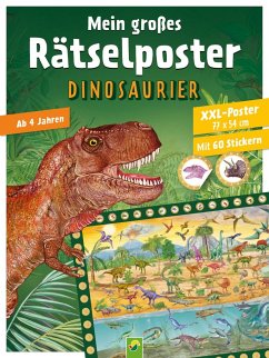 Mein großes Rätselposter Dinosaurier - Schwager & Steinlein Verlag;Dieken, Svenja