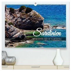 Sardinien - Impressionen Einer Mittelmeerperle (hochwertiger Premium Wandkalender 2025 DIN A2 quer), Kunstdruck in Hochglanz
