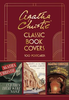 Cover Agatha Christie Classic Book Covers: 100 Postcards