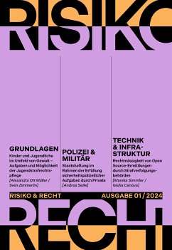 Risiko & Recht 01/2024 (eBook, ePUB) - Ott Müller, Alexandra; Zimmerlin, Sven; Selle, Andrea; Simmler, Monika; Canova, Giulia