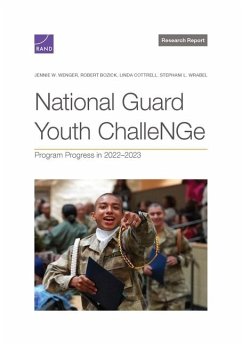 National Guard Youth ChalleNGe - Wenger, Jennie W; Bozick, Robert; Cottrell, Linda