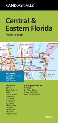 Rand McNally Folded Map: Central & Eastern Florida Regional Map - Rand Mcnally