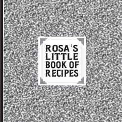 Cover Rosa's Little Book of Recipes