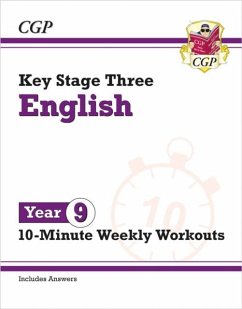 Cover KS3 Year 9 English 10-Minute Weekly Workouts