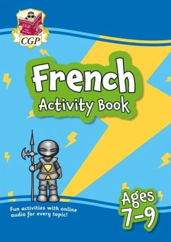 Cover French Activity Book for Ages 7-9 (with Online Audio)