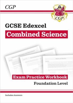 Cover GCSE Combined Science Edexcel Exam Practice Workbook - Foundation (includes answers)