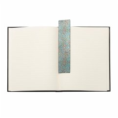 Paperblanks Maya Blue Silver Filigree Collection Bookmark